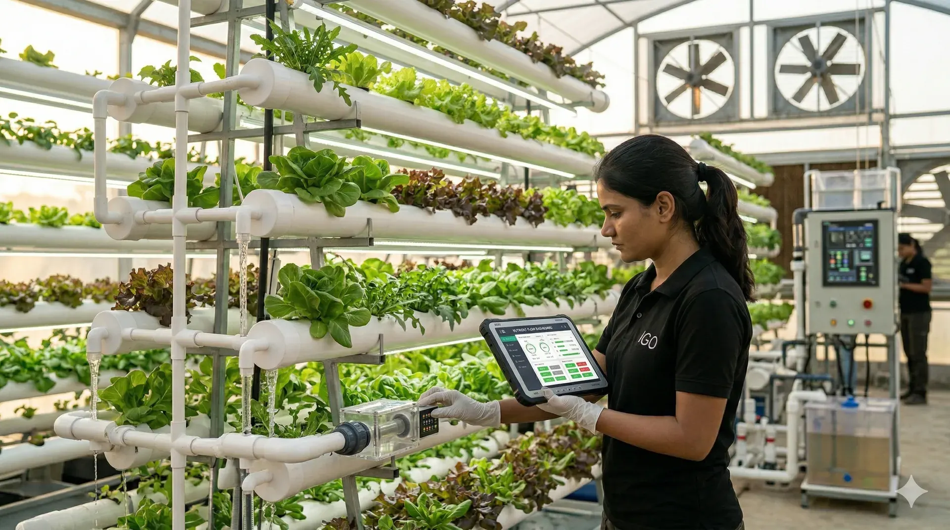 NFT Hydroponic System